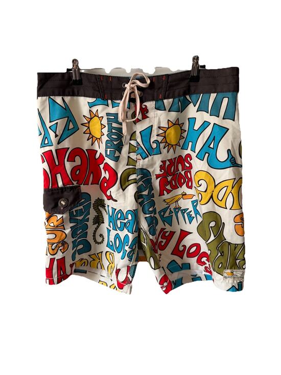 Billabong Other - Andy Davis x Billabong Mens Size 34 Swim Trunks Board Shorts Graphic Colorful